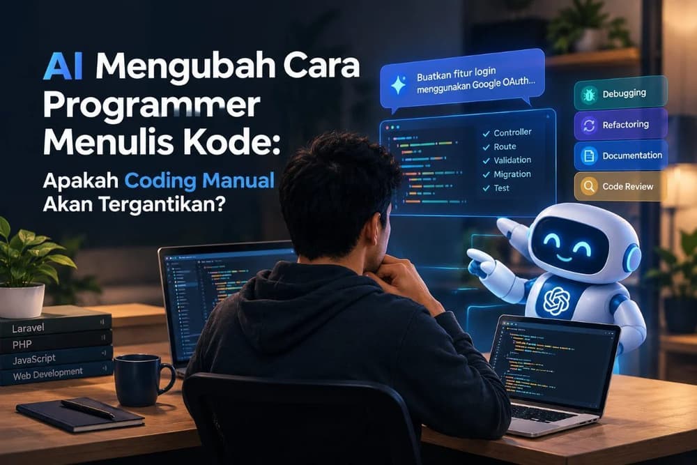 AI Mengubah Cara Programmer Menulis Kode: Apakah Coding Manual Akan Tergantikan?