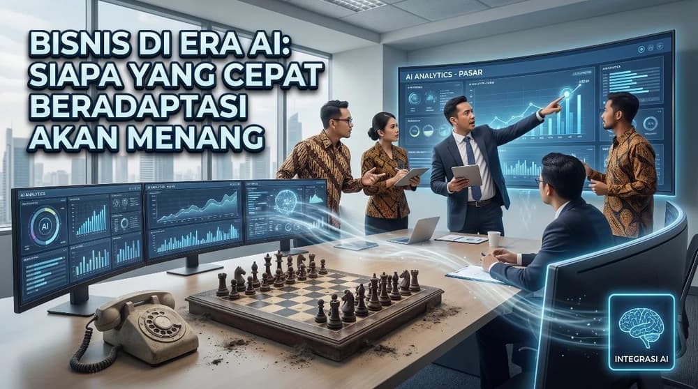 Bisnis di Era AI: Siapa yang Cepat Beradaptasi Akan Menang
